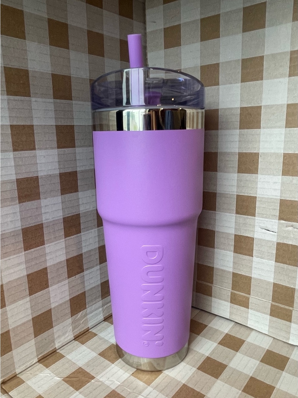 32 oz. Dunkin Purple Tumbler